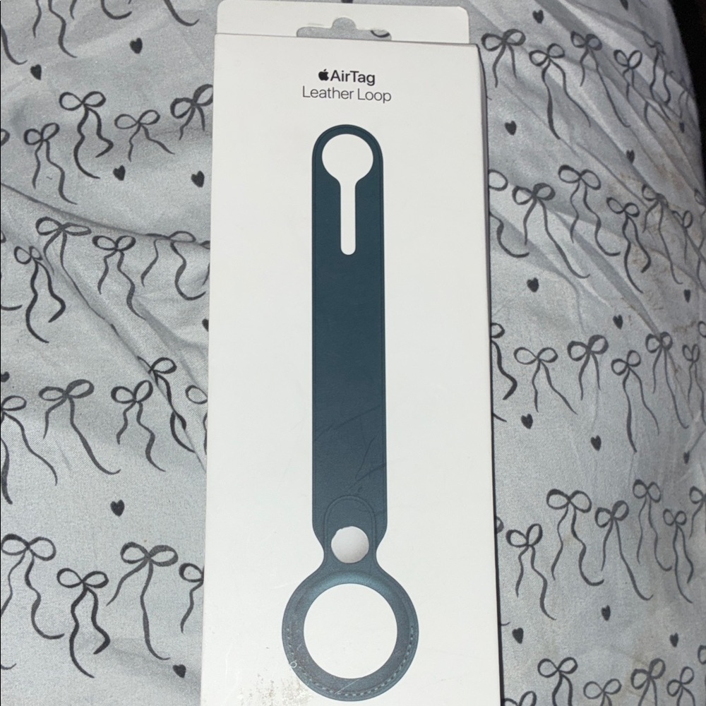 Apple AirTag Leather Loop - Teal